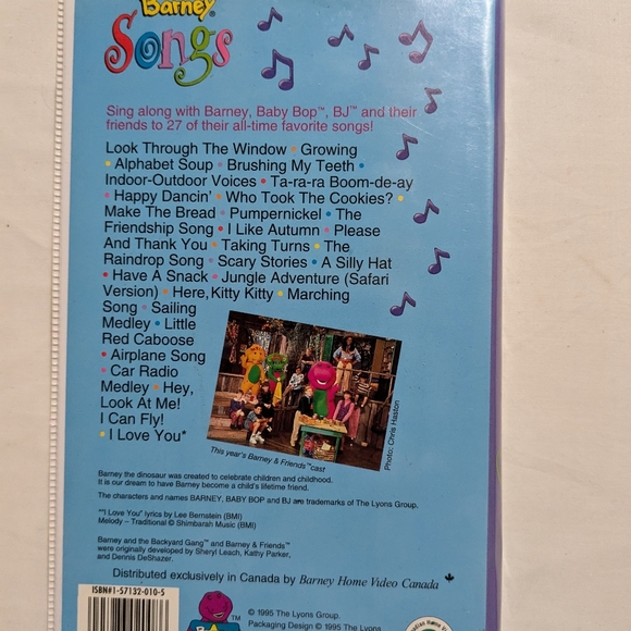 Barney VHS Lot Of 3 tested and works Best Manners, Barney Songs, Christmas - Picture 9 of 16